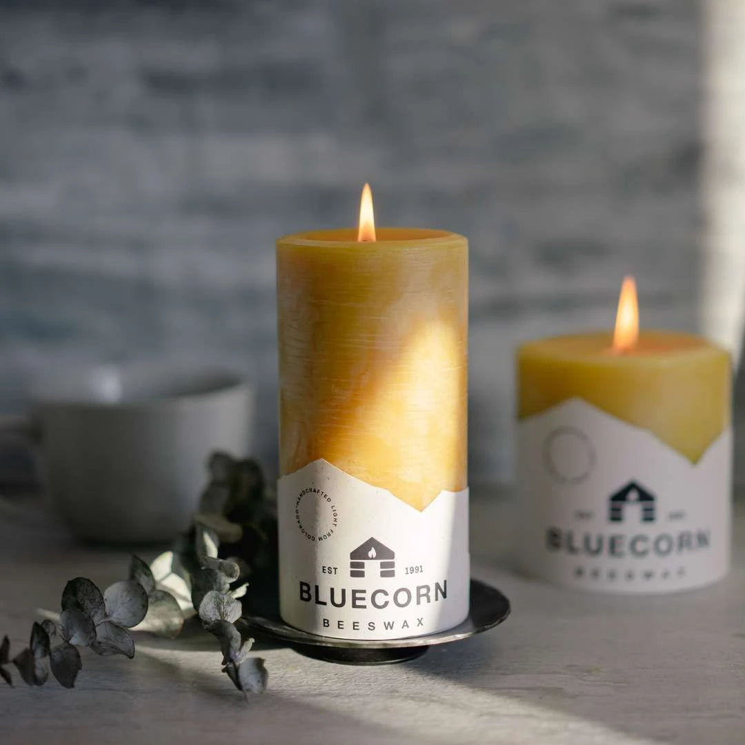 Beeswax Pillar Candles