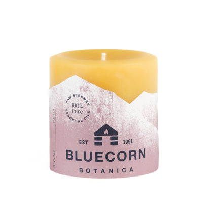 Clearance - Botanica Beeswax - Pillar Candle