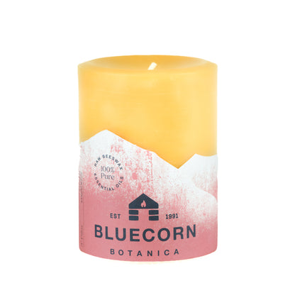 Clearance - Botanica Beeswax - Pillar Candle