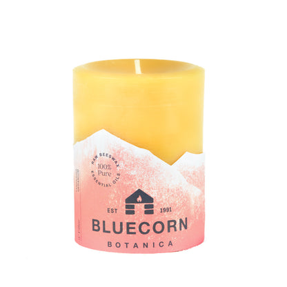 Clearance - Botanica Beeswax - Pillar Candle