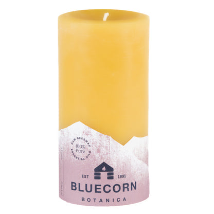 Clearance - Botanica Beeswax - Pillar Candle