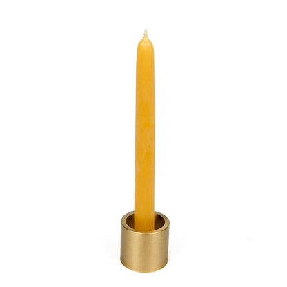 Solid Brass Thin Taper Candle Holder