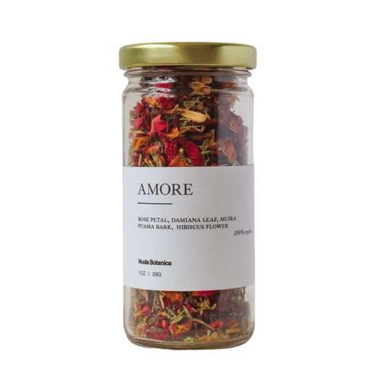 Amore | Organic Herbal Loose Leaf Tea - Bluecorn Candles