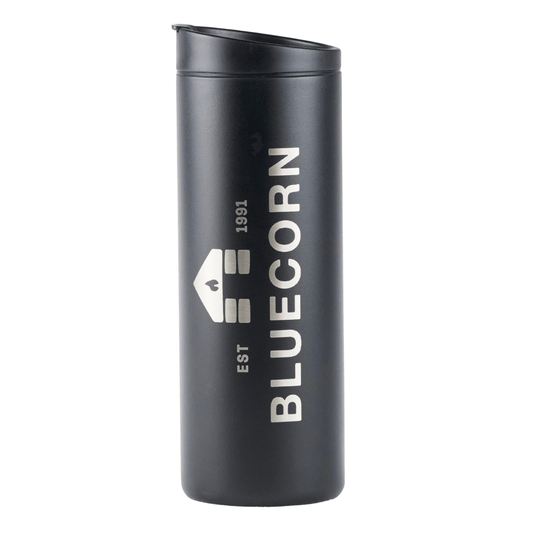 Bluecorn 16oz Travel | Black - Bluecorn Candles