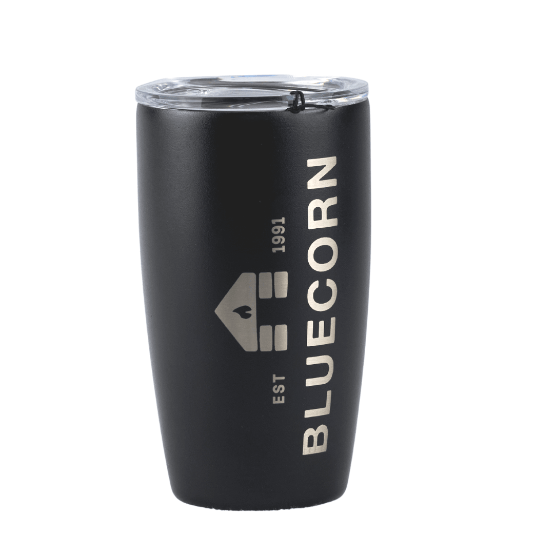 Bluecorn 8oz Tumbler | Black - Bluecorn Candles