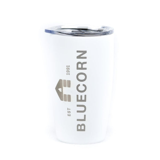 Bluecorn 8oz Tumbler | White - Bluecorn Candles