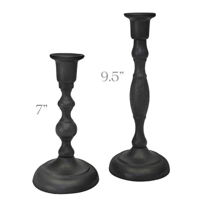 Cast Iron Taper Holders - Bluecorn Candles