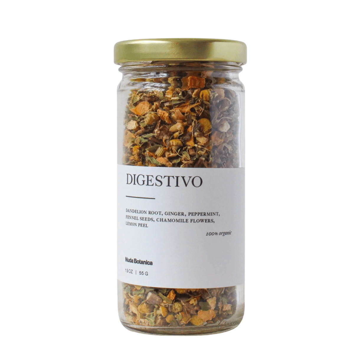 Digestive | Organic Herbal Loose Leaf Tea - Bluecorn Candles