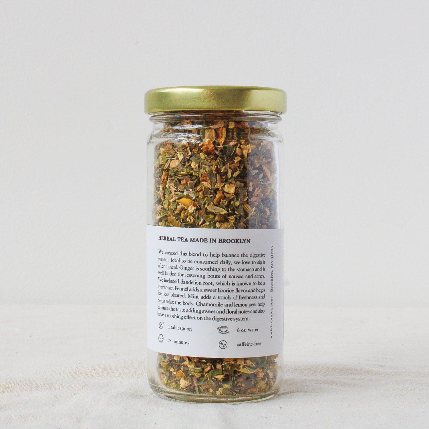 Digestive | Organic Herbal Loose Leaf Tea - Bluecorn Candles