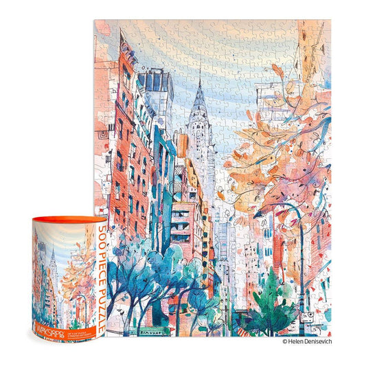 Lexington Ave | 500 Piece Jigsaw Puzzle - Bluecorn Candles