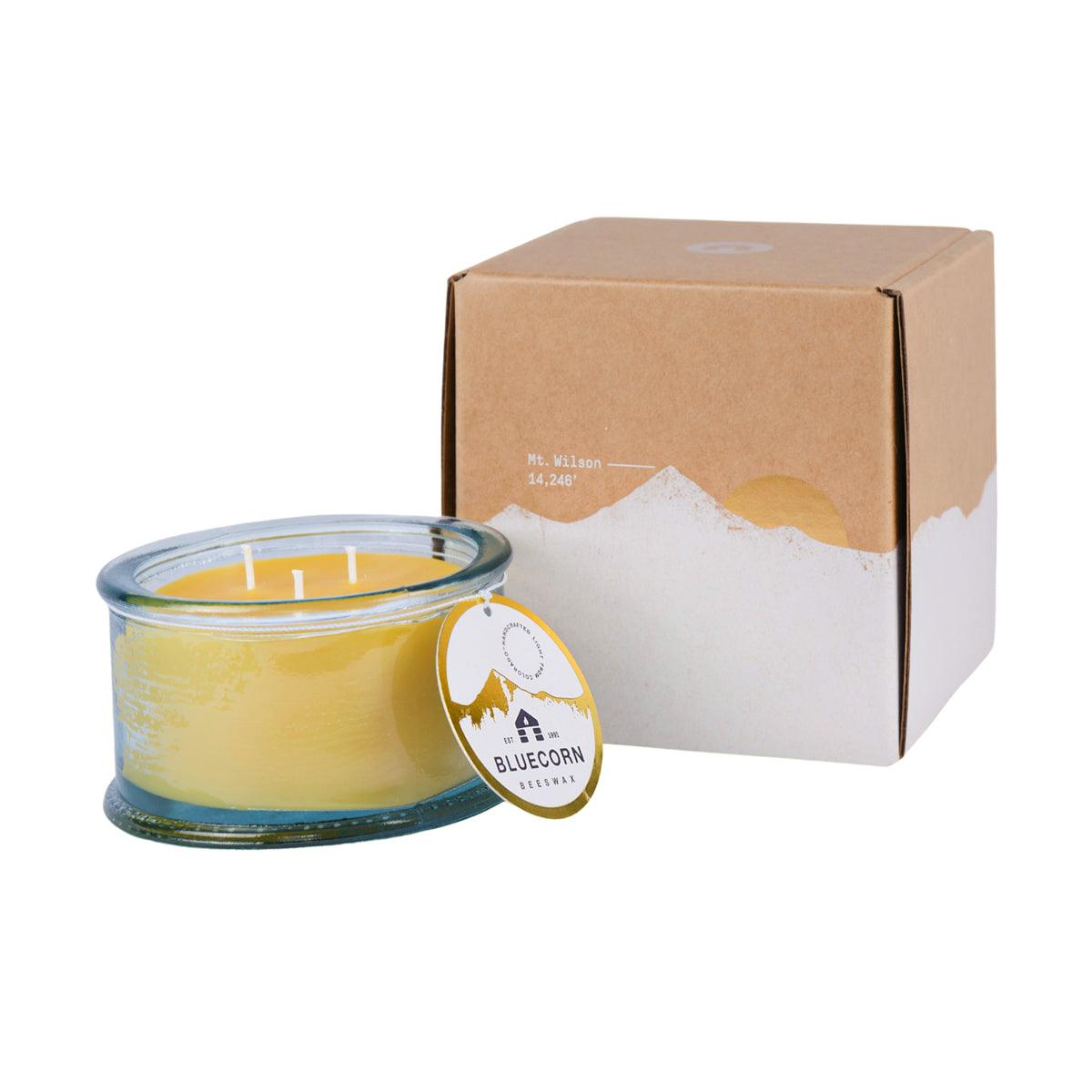 Pure Beeswax 3-Wick Candle Gift Box - Bluecorn Candles