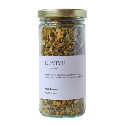 Revive | Organic Herbal Loose Leaf Tea - Bluecorn Candles