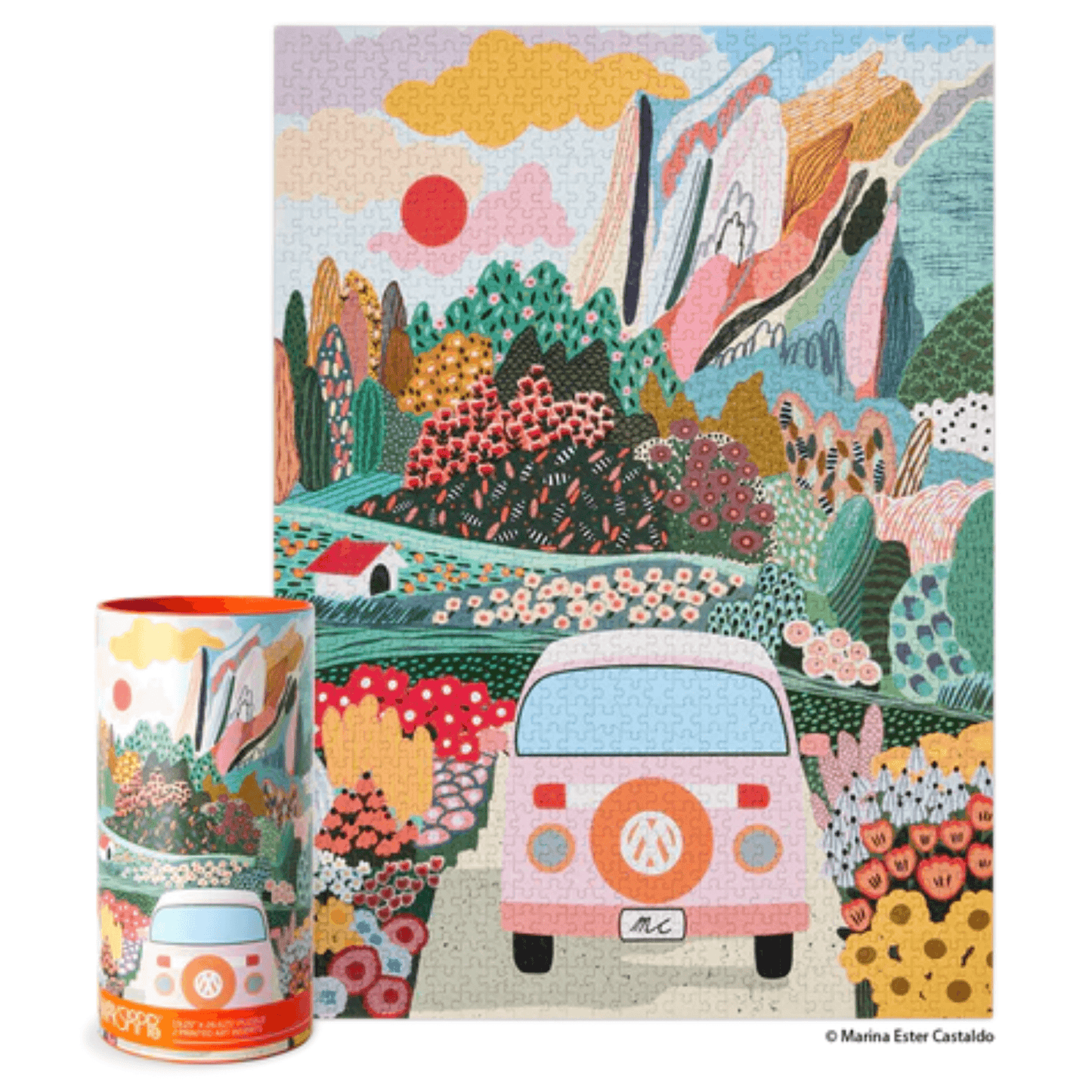 Road Trip | 1000 Piece Jigsaw Puzzle - Bluecorn Candles